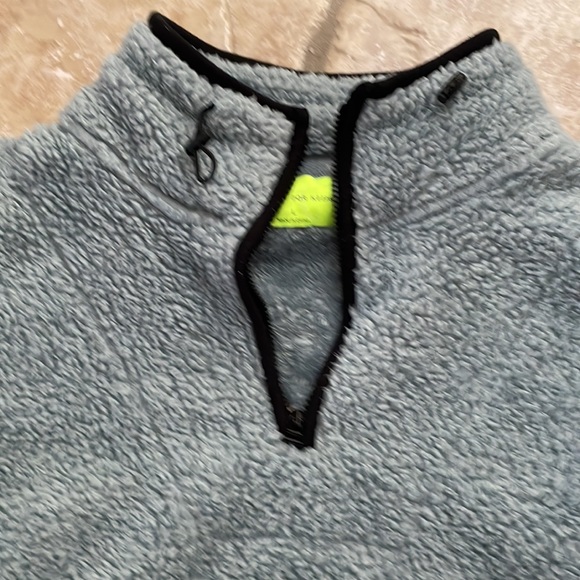 Playing for Keeps Blue Fleece Sweater - Picture 3 of 5